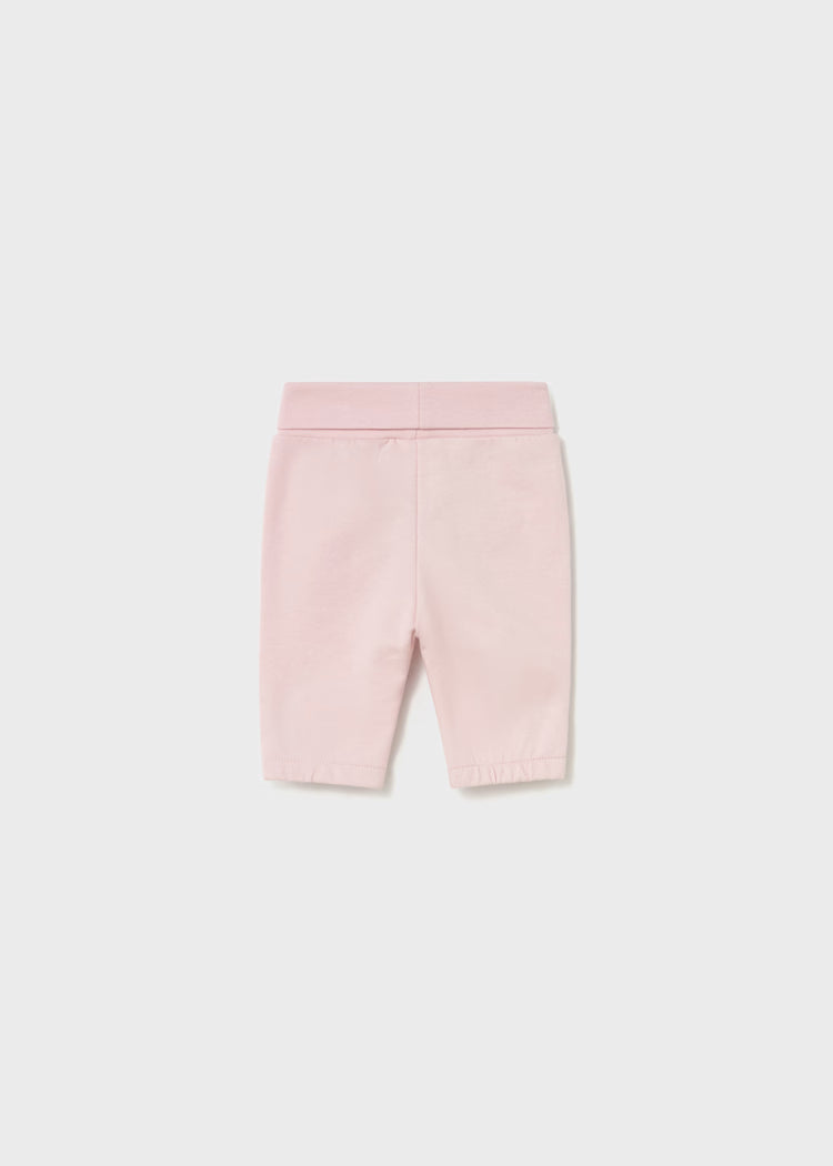 Mayoral - Newborn Girl 3-Piece Fleece Set - Baby Pink