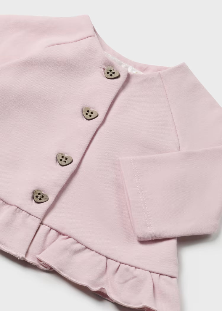 Mayoral - Newborn Girl 3-Piece Set - Baby Pink