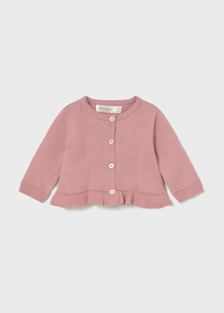 Mayoral - Newborn Girl 3-Piece Set - Petal