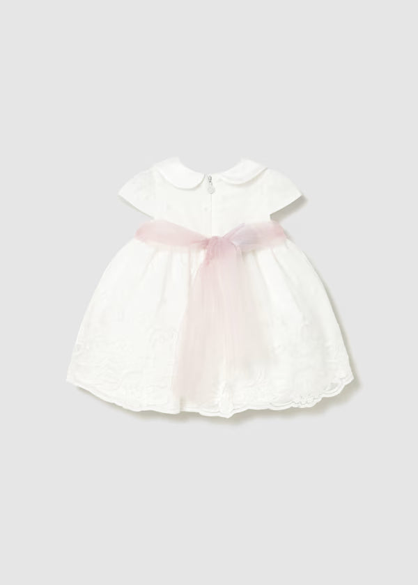 Mayoral - Newborn Girl Dress with Bloomers