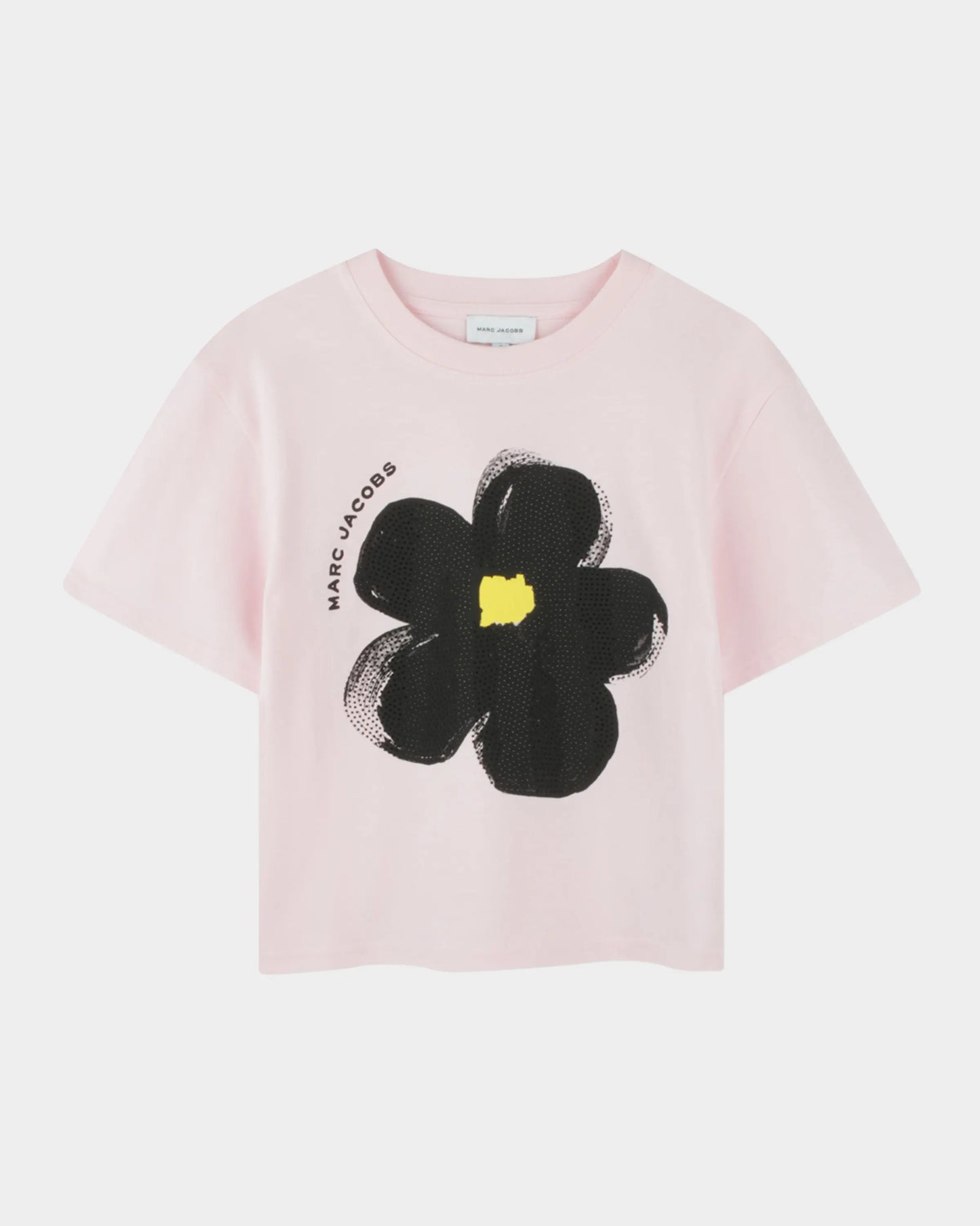 NEW!! Marc Jacobs Girl's Rhinestone Floral-Print Jersey Tee