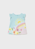 Mayoral - Printed knit dress newborn