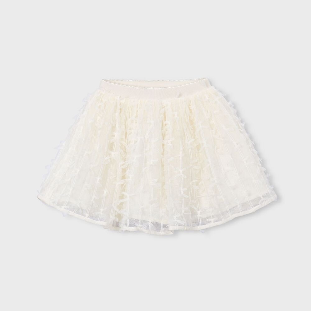 Mayoral - Girl Ivory Tulle Skirt Set