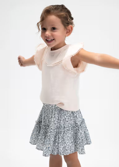 Mayoral - Girl T-shirt with Ruffles